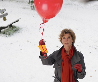 Une scène du film Oscar et la dame rose