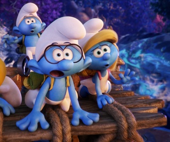 Une scène du film Smurfs: The Lost Village