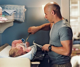 Une scène du film The Pacifier