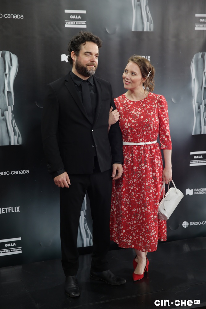 Sur le tapis rouge du Gala Québec Cinéma 2019