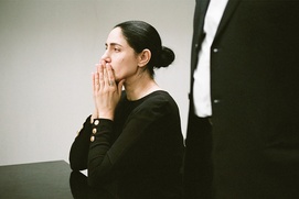 Une scène du film Gett - Le procès de Viviane Amsalem