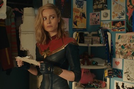 Une scène du film The Marvels