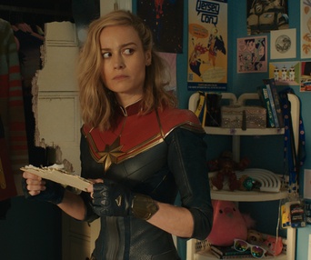 Une scène du film The Marvels