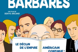 Affiche du film Les invasions barbares Affiche du film Les invasions barbares