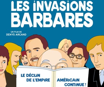 Affiche du film Les invasions barbares
