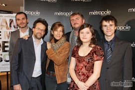 Sur le tapis rouge de Avant que mon coeur bascule