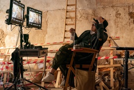 Une scène du film Cyrano