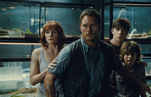 Une scène du film Jurassic World