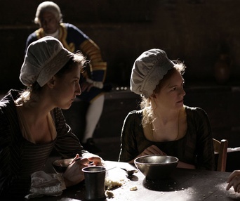 Une scène du film Les adieux à la reine