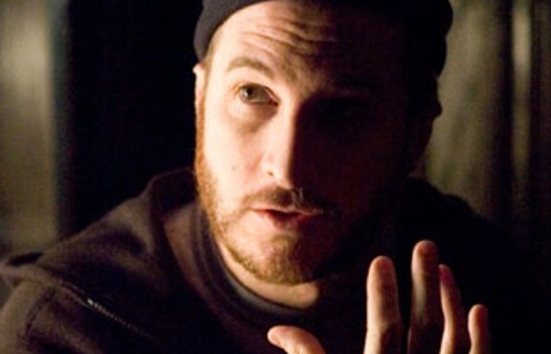Darren Aronofsky sur le plateau du film The Fountain
