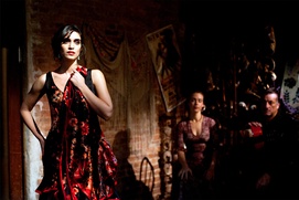Une scène du film A late quartet