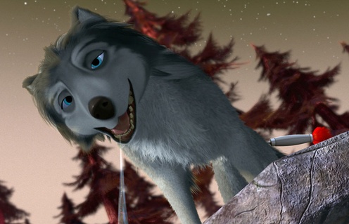 Une scène du film Alpha and Omega