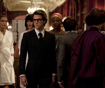 Une scène du film Saint Laurent