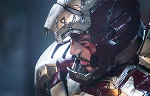 Une scène du film Iron Man 3