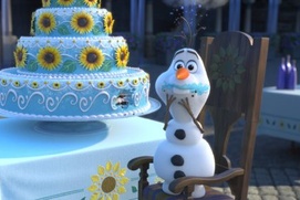 Une scène du film Frozen Fever