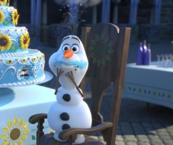 Une scène du film Frozen Fever