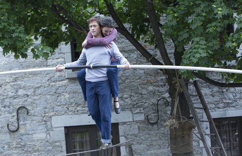 Une scène du film The Walk