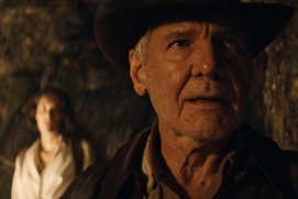 Une scène du film Indiana Jones and the Dial of Destiny Une scène du film Indiana Jones and the Dial of Destiny