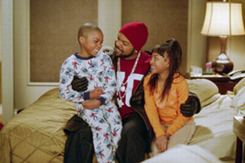 Ice Cube dans une scène du film Quand est-ce qu'on arrive?