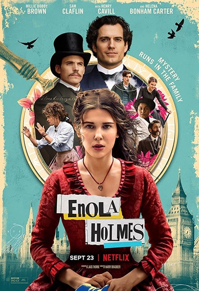 Affiche du film Enola Holmes