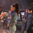 J.J. Abrams sur le plateau de Star Trek