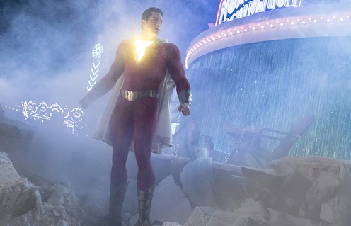 Une scène du film Shazam!