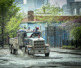 Une scène du film The Amazing Spider-Man 2