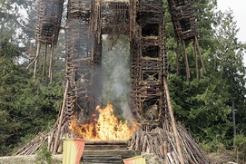 Scène du film The Wicker Man