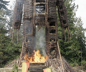 Scène du film The Wicker Man
