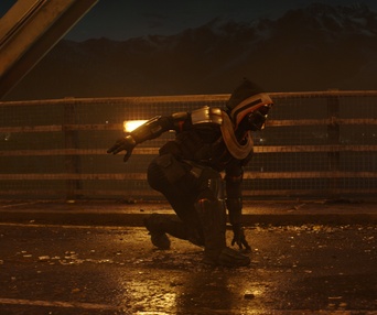 Une scène du film Black Widow