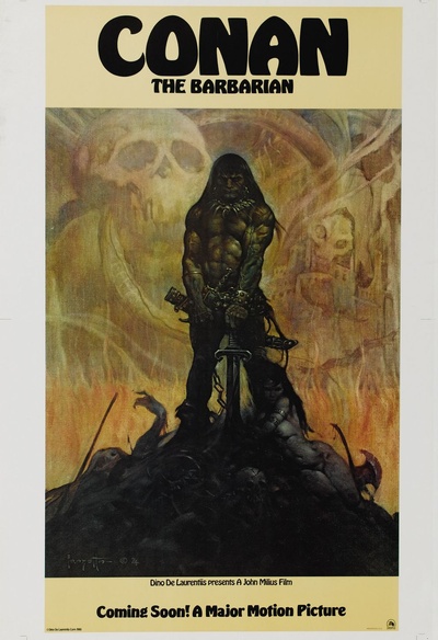 Affiche du film Conan the Barbarian
