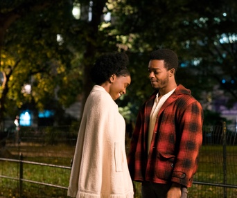 Une scène du film If Beale Street Could Talk