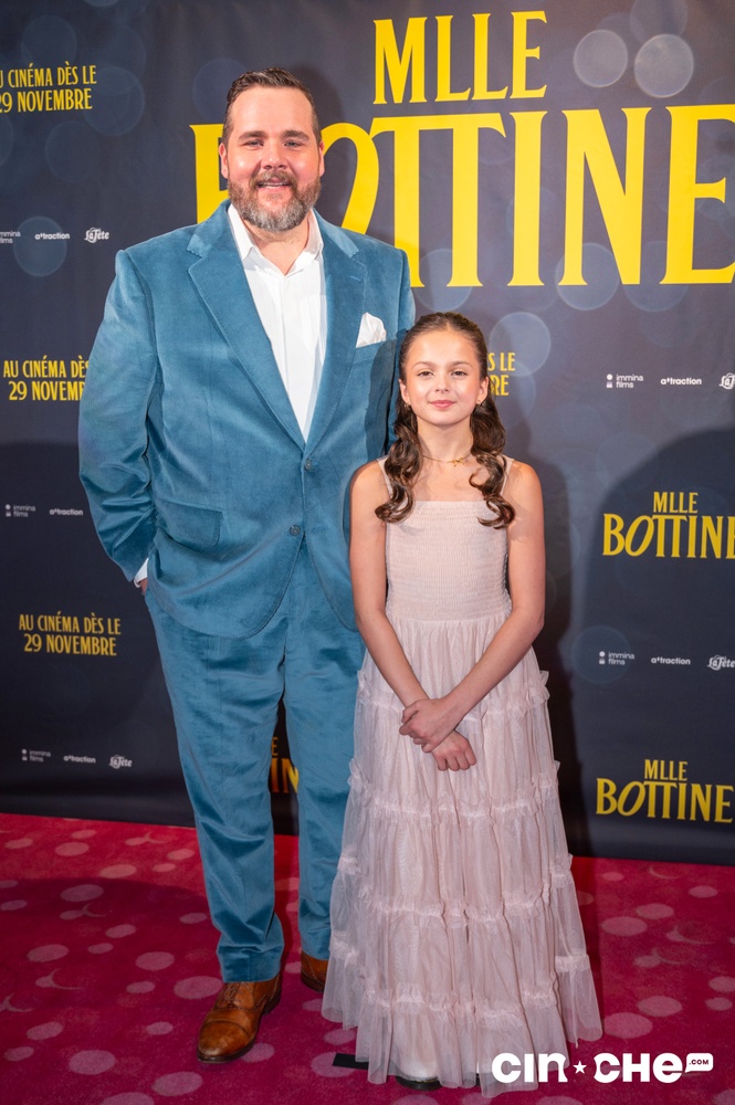 Tapis rouge du film Mlle Bottine