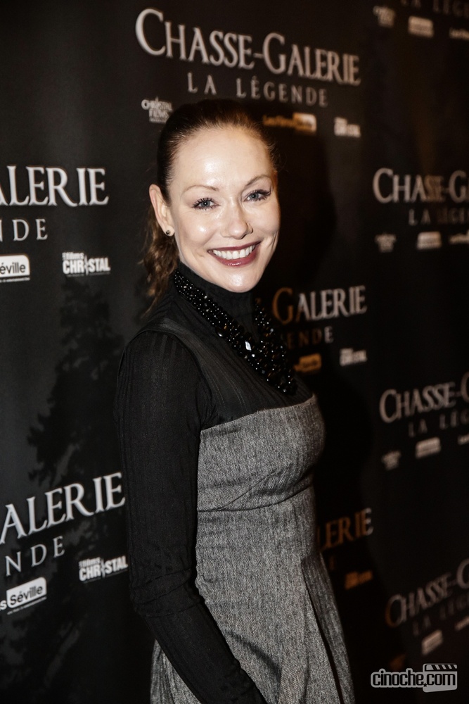 Sur le tapis rouge du film Chasse-Galerie : La légende
