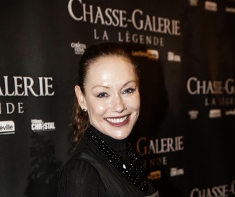 Sur le tapis rouge du film Chasse-Galerie : La légende