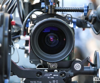 Sur le plateau du film Rose by Name