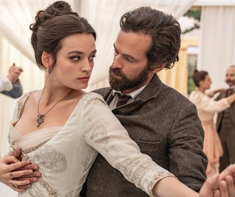 Une scène du film Eiffel