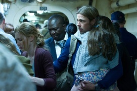 Une scène du film World War Z