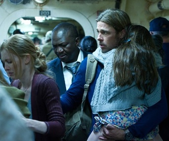 Une scène du film World War Z