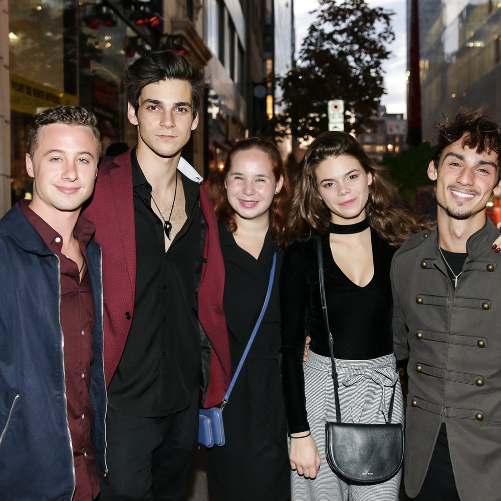 Sur le tapis rouge du film Wolfe