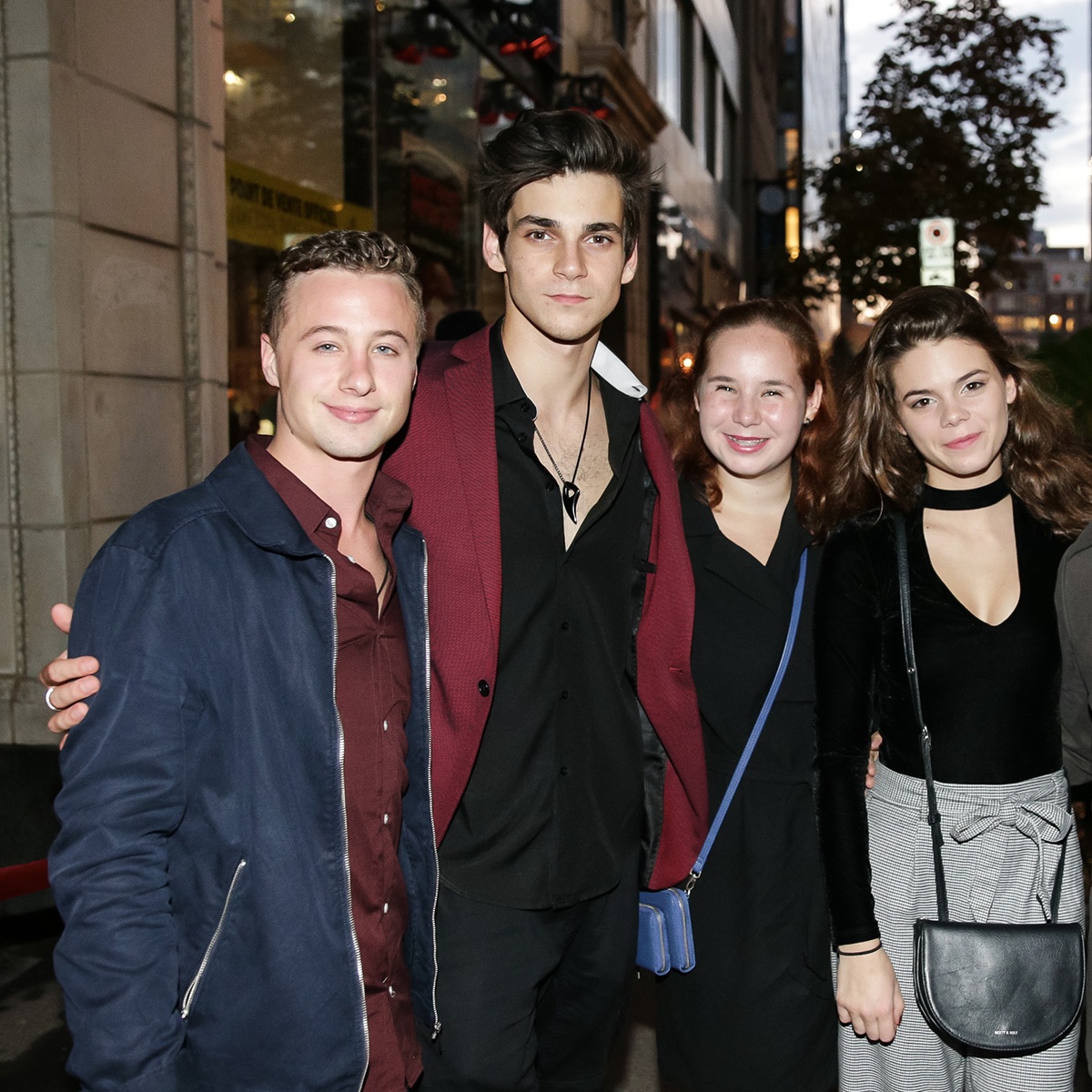 Sur le tapis rouge du film Wolfe