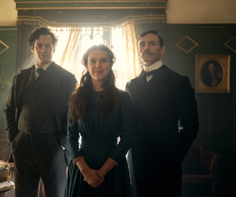 Une scène du film Enola Holmes