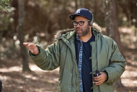 Sur le plateau du film Get Out