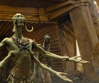 Une scène du film John Carter