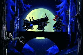 Scène du film Les trois brigands Scène du film Les trois brigands