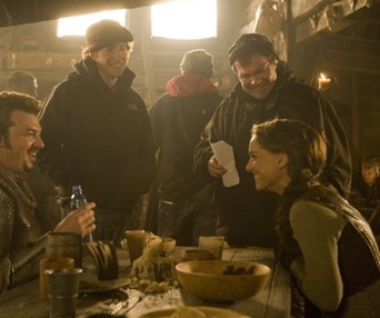Sur le plateau du film Your Highness