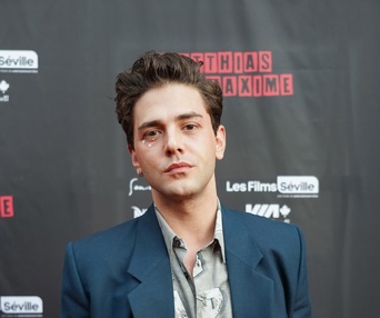 Sur le tapis rouge du film Matthias et Maxime