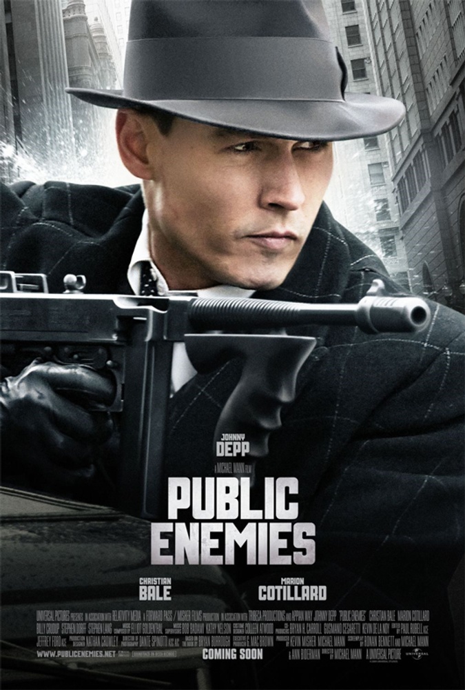 Galerie - Trois nouvelles affiches du film Public Enemies