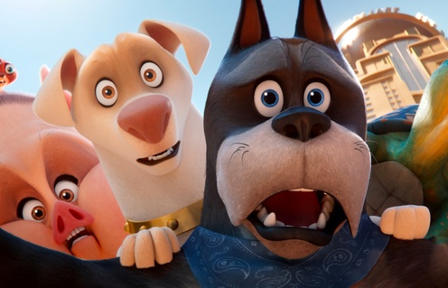 Une scène du film DC League of Super-Pets