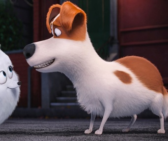 Une scène du film The Secret Life of Pets